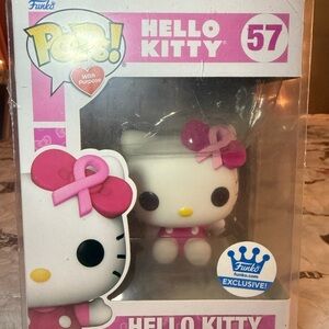 Hello Kitty Pink Ribbon Pop! Vinyl